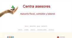 Desktop Screenshot of centra-asesores.com